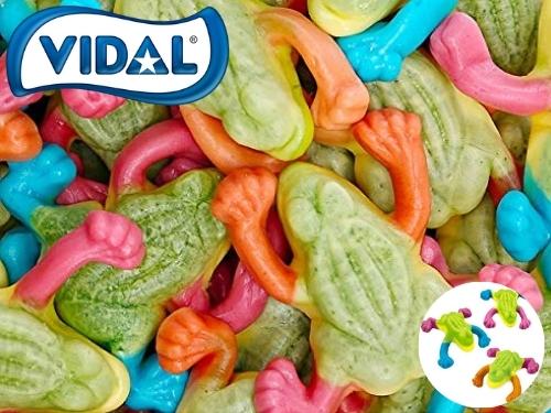 Vidal Gummi Tropical Frogs 1lb